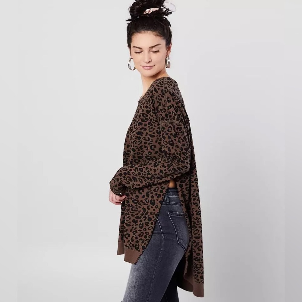 Z supply leopard weekender -xs